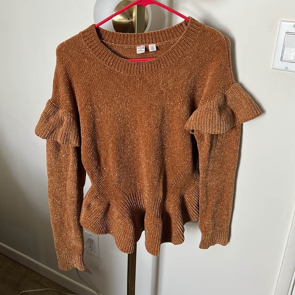Mustard/orange sweater